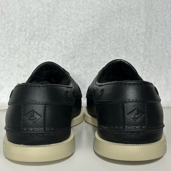 Sperry Womens A/O Float Cozy Faux Fur Lined Cut-Outs Boat Slip On Shoes SZ US 8 - Picture 4 of 12